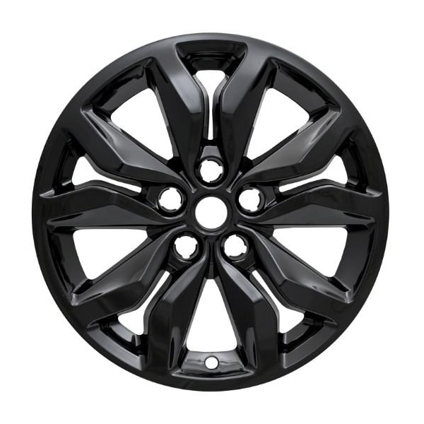 Coast2Coast 18", 10 Spoke, Gloss Black, Plastic, Set Of 4, Not Compatible With Steel Wheels IWCIMP407BLK - main